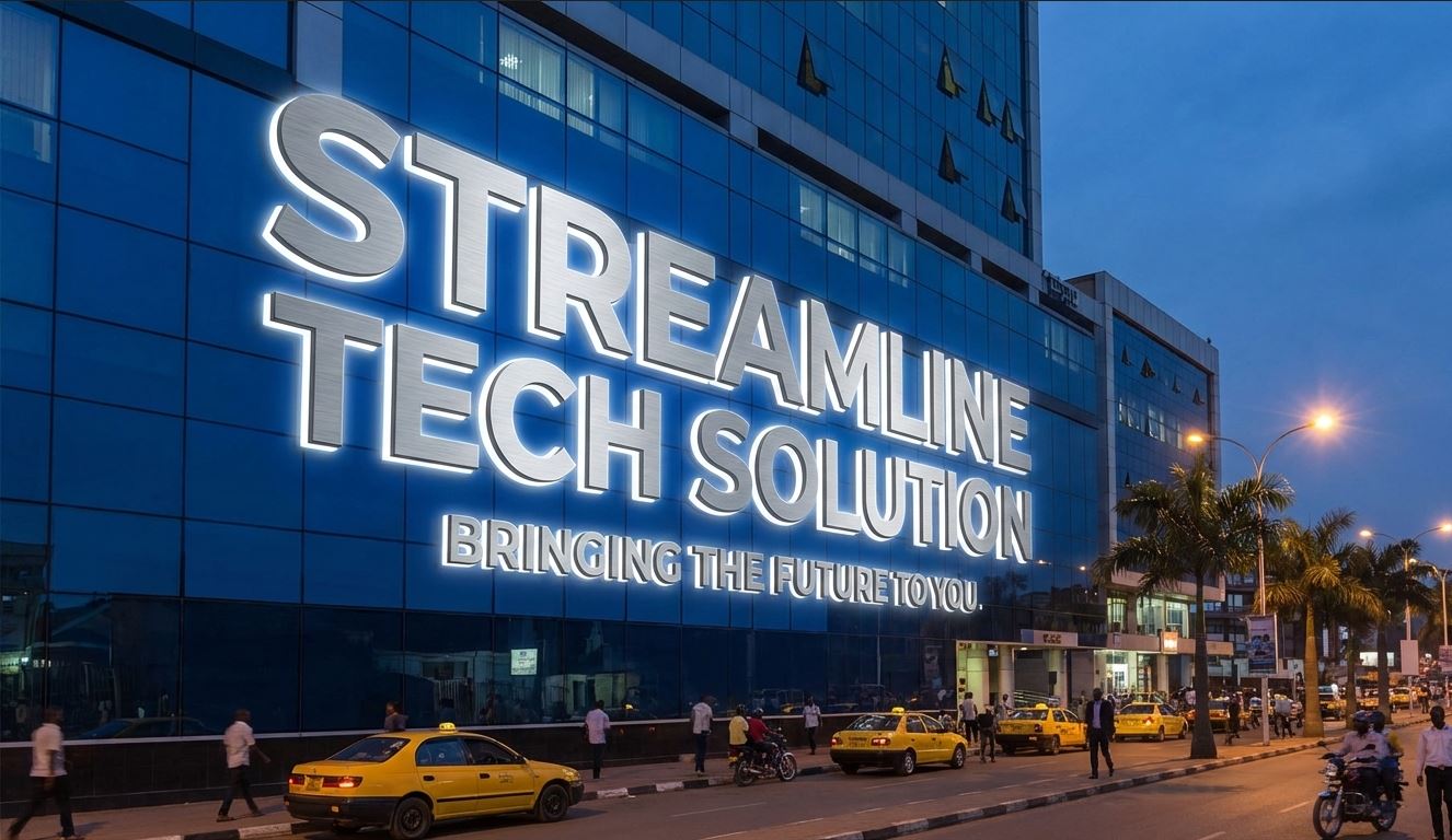 STREAMLINE 3D signage